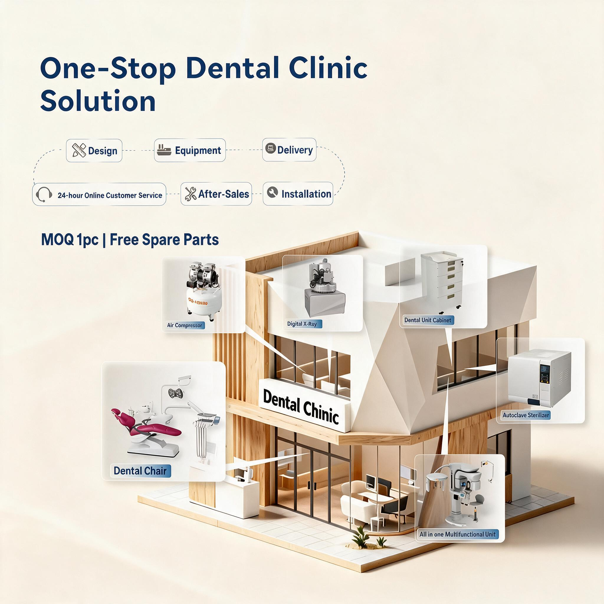 GD-T90 Integrated Dental Surgical Station 6-in-1 Cart with Laser Implant Motor Piezo Bone Surgery